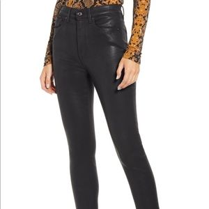 NWT 7 For All Mankind Coated Skinny Jeans